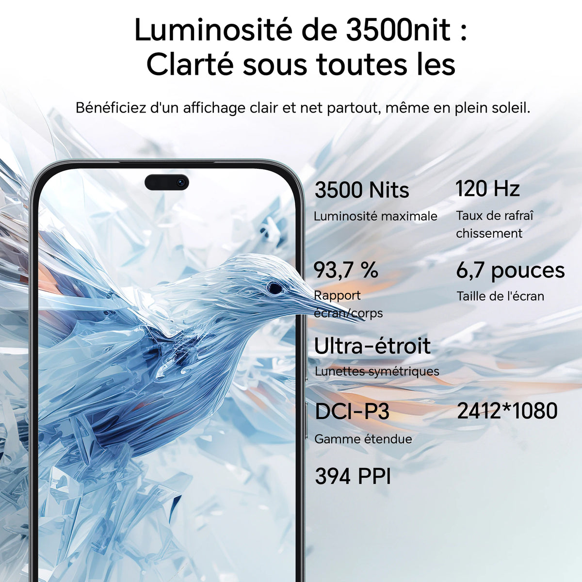 Smartphone HONOR 400 Lite 5G 256 Go – CLEVI Paris