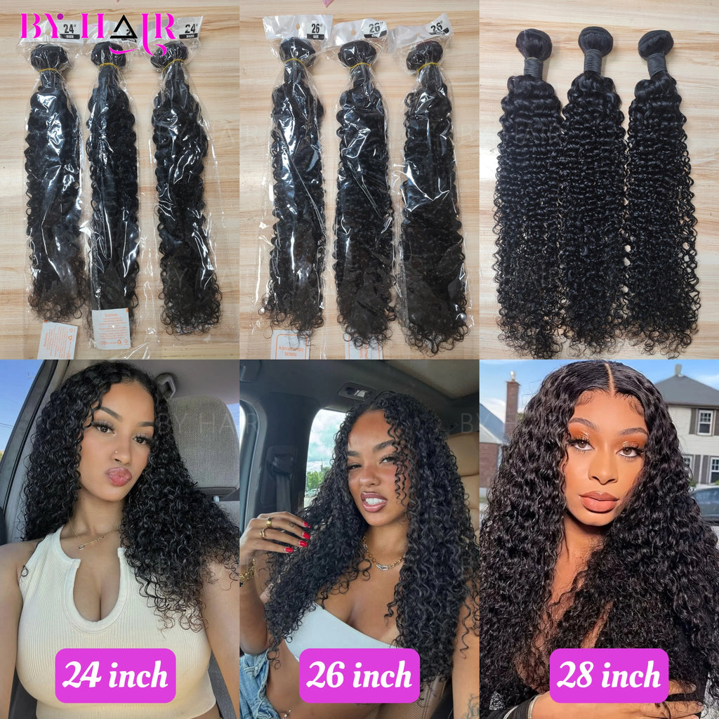 Bundles Kinky Curly Cheveux Humains Mongols Remy Hair 12A Couleur Naturelle 12-32 Pouces – CLEVI Paris