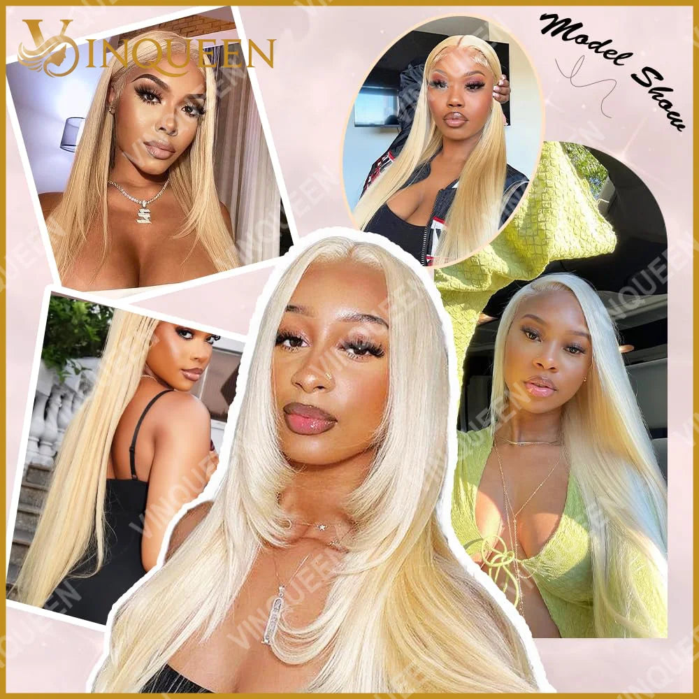 Mèches Lisses 613 Blonde 100% Cheveux Humains Remy Brazilian Hair – CLEVI Paris