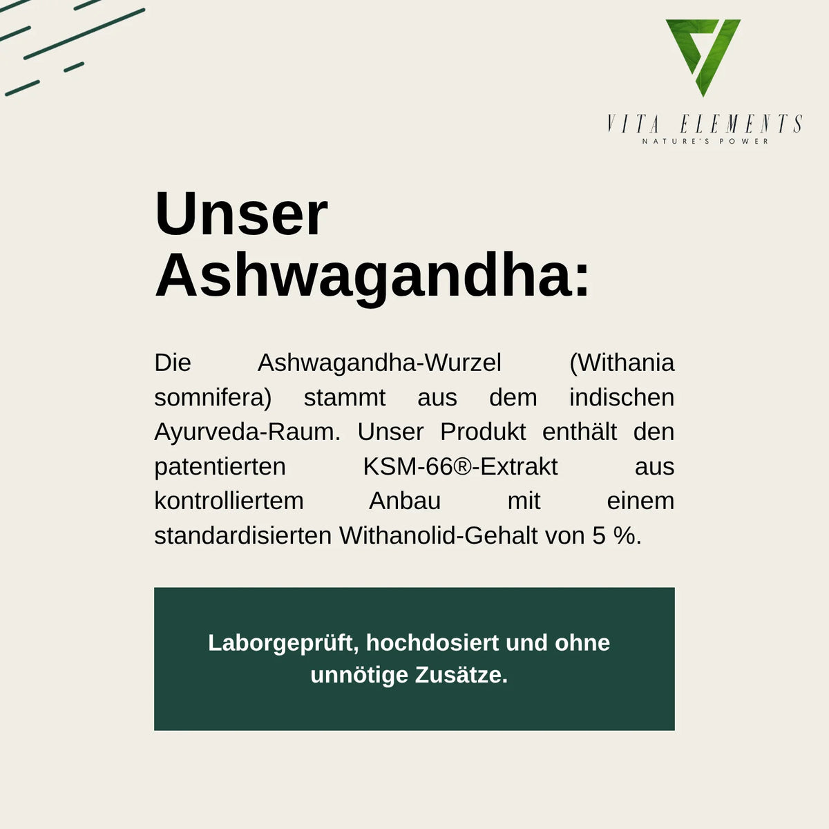 Ashwagandha KSM-66®, 180 gélules – CLEVI Paris