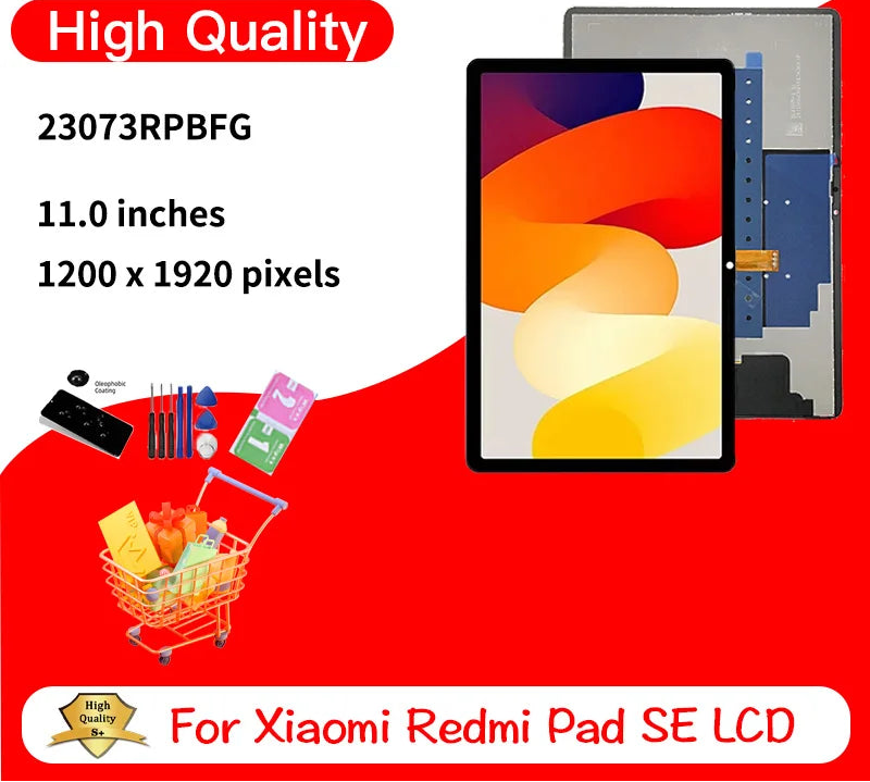Écran LCD tactile Redmi Pad SE 11 pouces – CLEVI Paris
