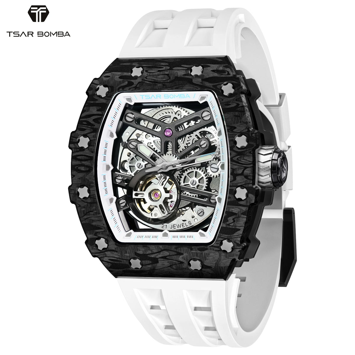Montre mécanique TSAR BOMBA TB8208CF – CLEVI Paris