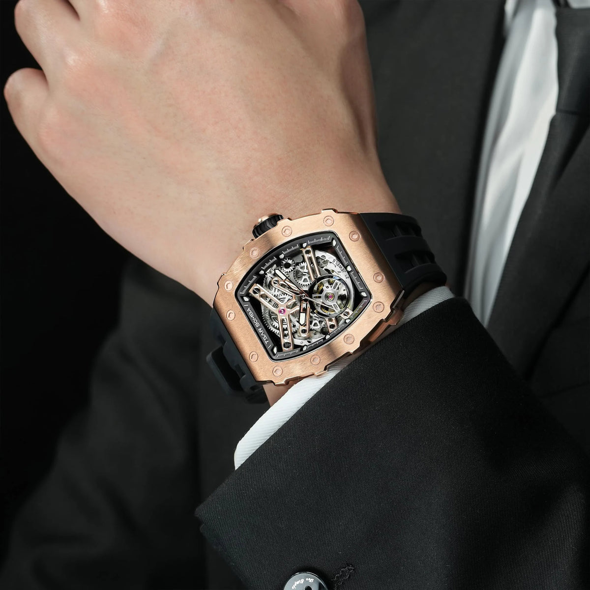 Montre mécanique TSAR BOMBA TB8208A – CLEVI Paris