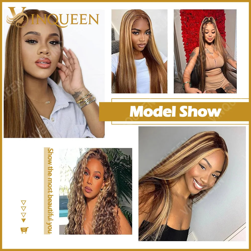 Extensions Cheveux Humains Brésiliens Remy 12A Highlight P4/27 Lisse – CLEVI Paris