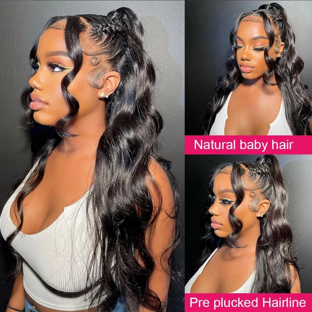Perruque HD Lace Front Body Wave 100% Cheveux Humains 18-36 Pouces – CLEVI Paris