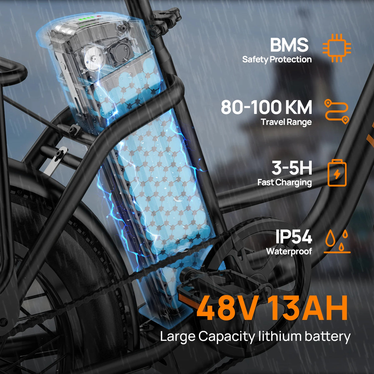 Vélo électrique URLIFE E20 20 pouces – CLEVI Paris