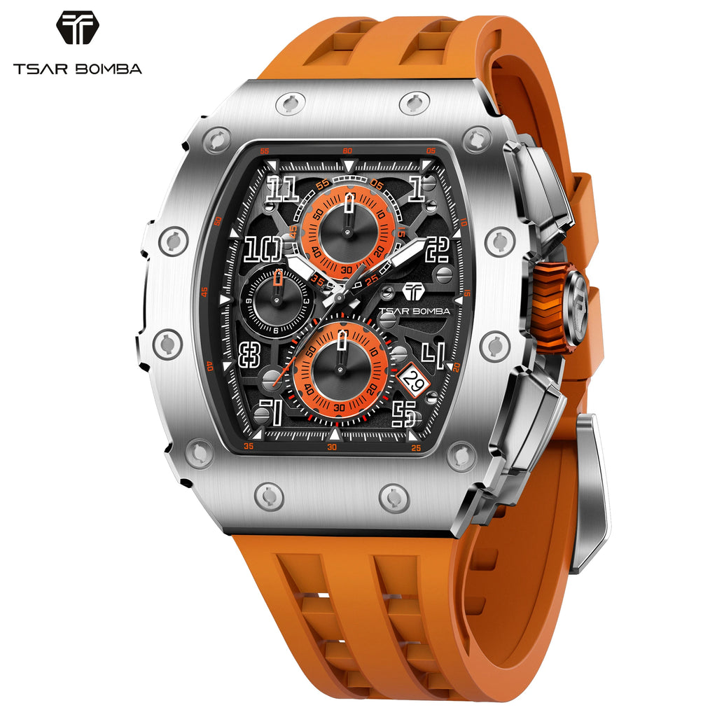Montre chronographe TSAR BOMBA TB8204 – CLEVI Paris