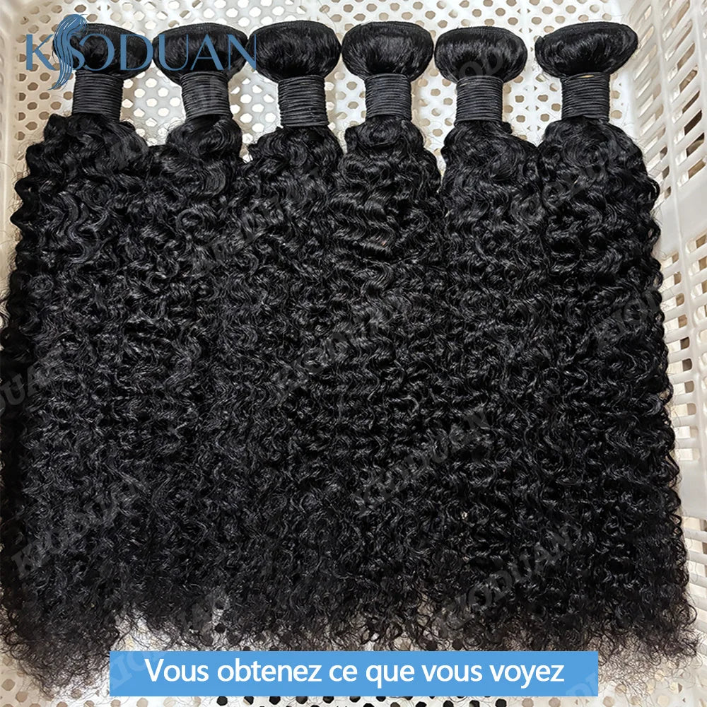 Extensions Cheveux Humains Bouclés Kinky Curly Remy Hair 15A – CLEVI Paris