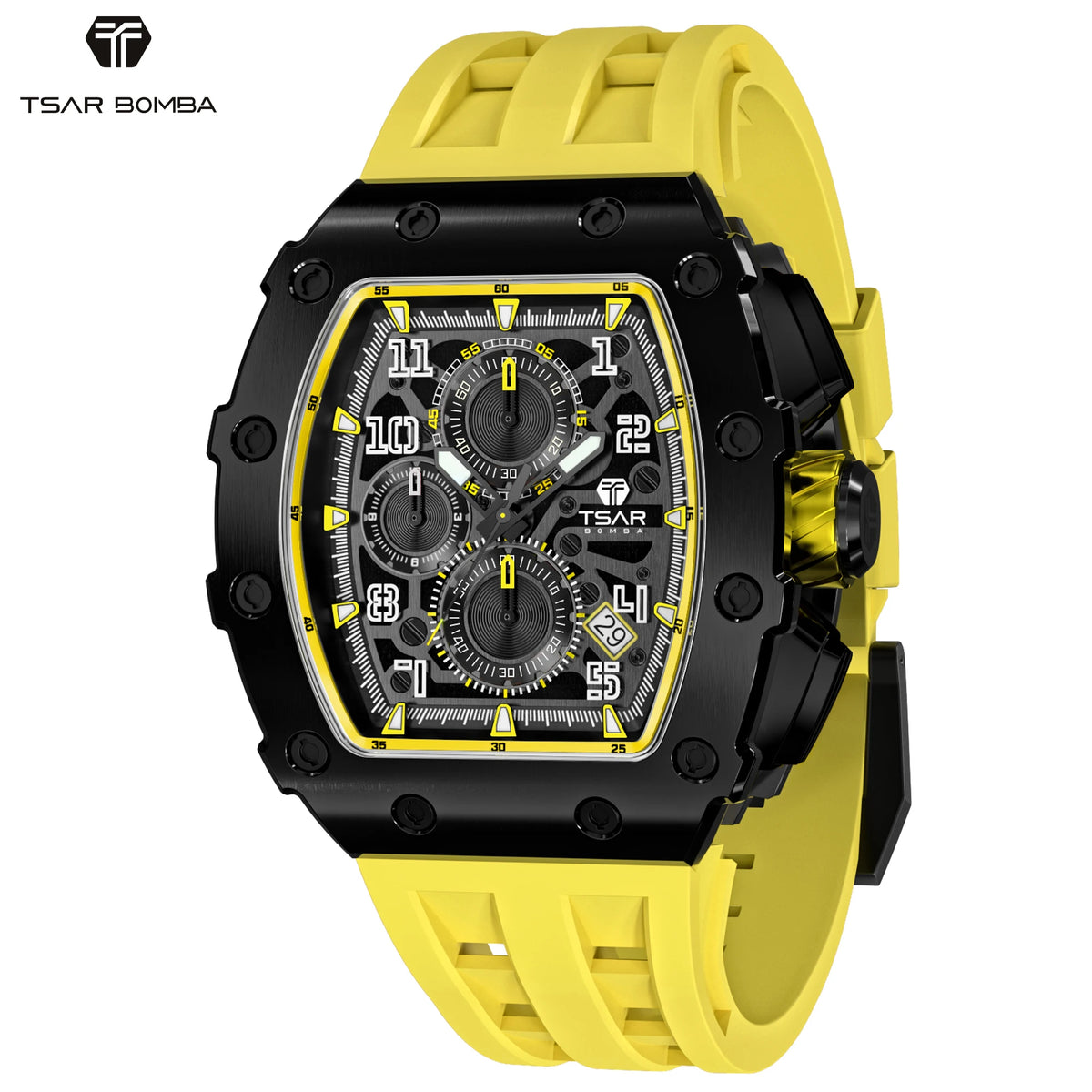 Montre chronographe TSAR BOMBA TB8204 – CLEVI Paris