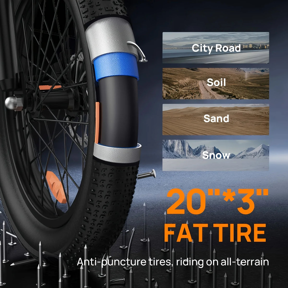 Vélo électrique URLIFE E20 20 pouces – CLEVI Paris