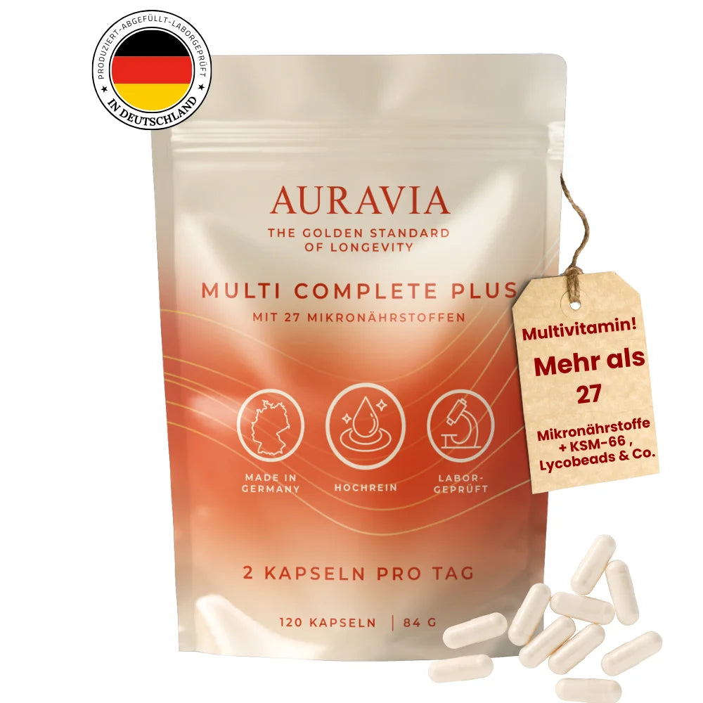 Multivitamines AURAVIA, 120 gélules – CLEVI Paris