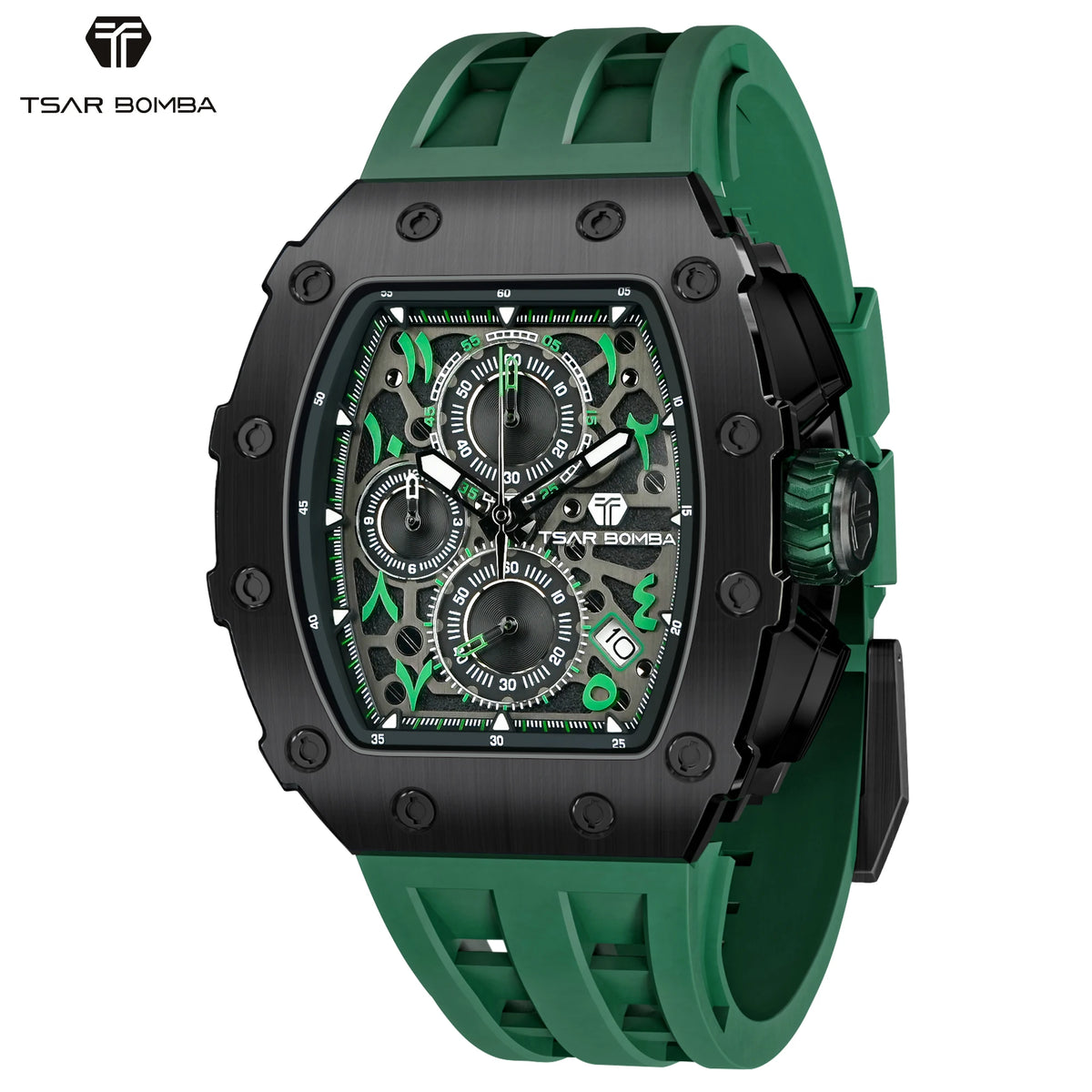 Montre chronographe TSAR BOMBA TB8204 – CLEVI Paris