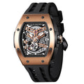 Montre Homme Automatique Squelette Tonneau Cyber Tsar Bomba TB8228A – CLEVI Paris