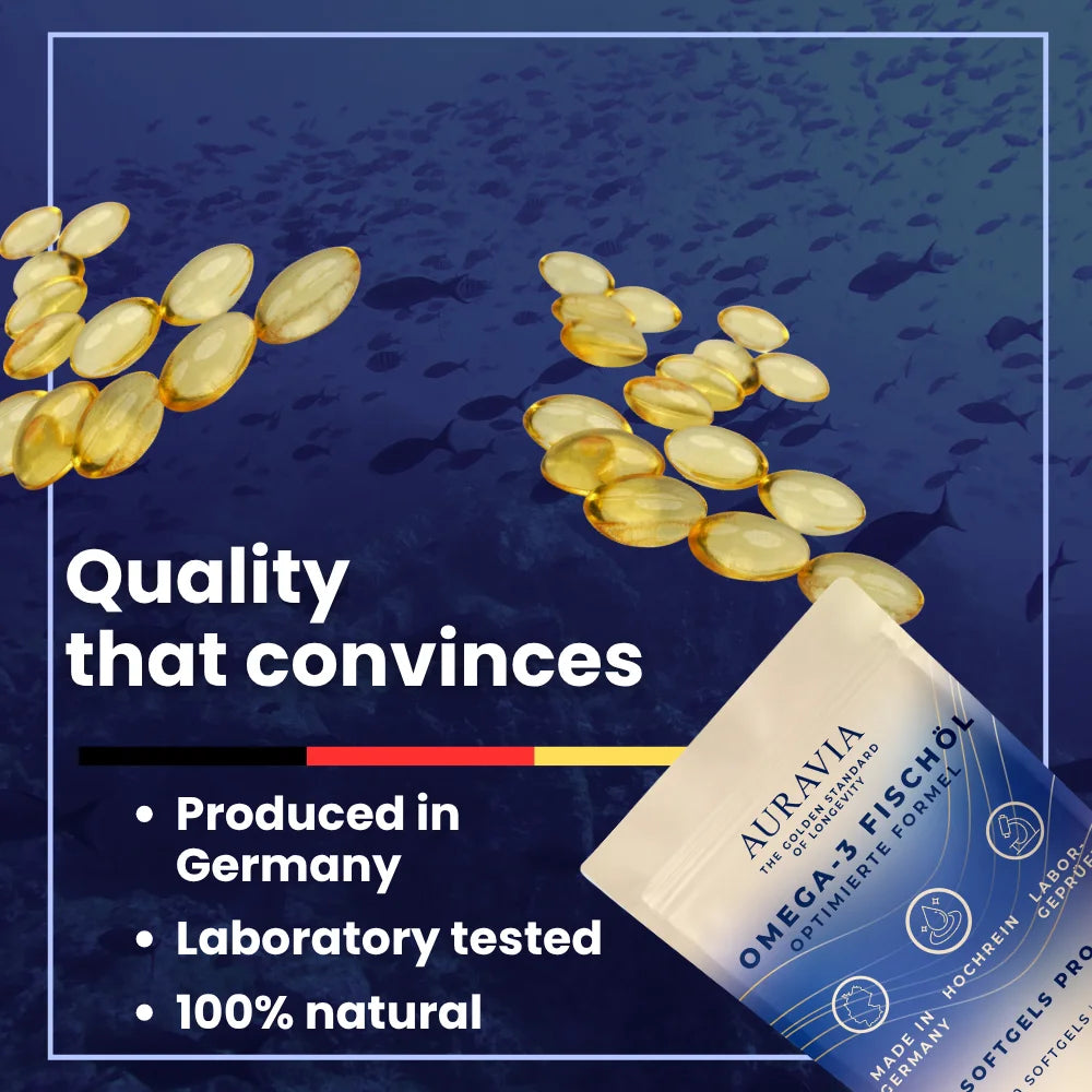 Oméga-3 AURAVIA, 90 capsules molles – CLEVI Paris