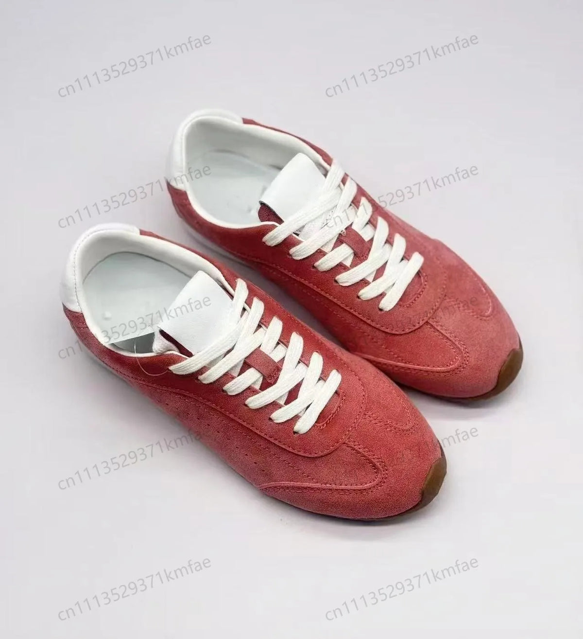 Sneakers femme rétro à lacets – CLEVI Paris