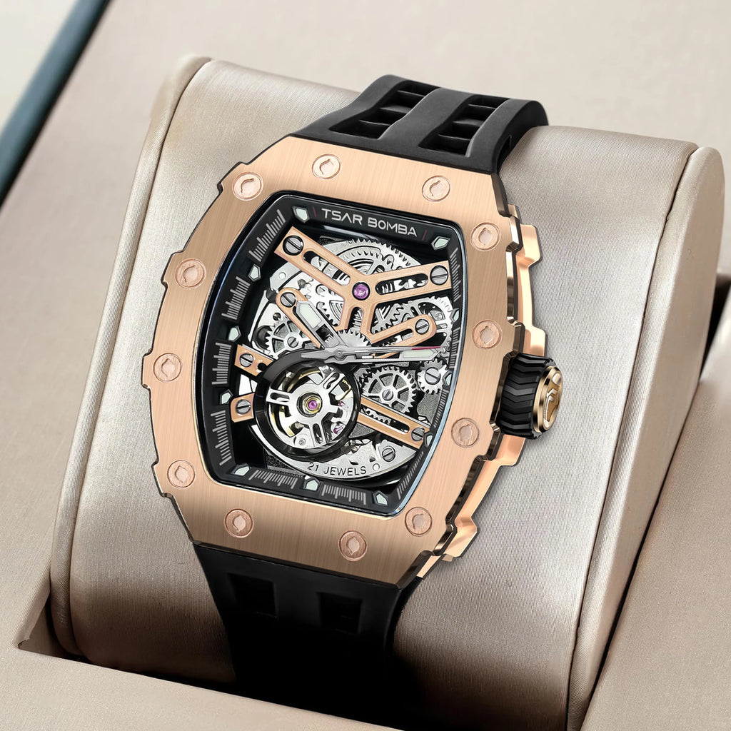Montre mécanique TSAR BOMBA TB8208A – CLEVI Paris