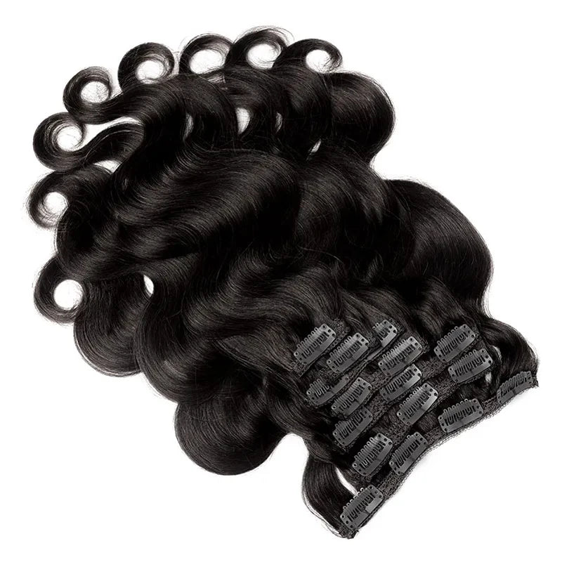 Extensions Clip-in Body Wave Brésilien Remy – CLEVI Paris