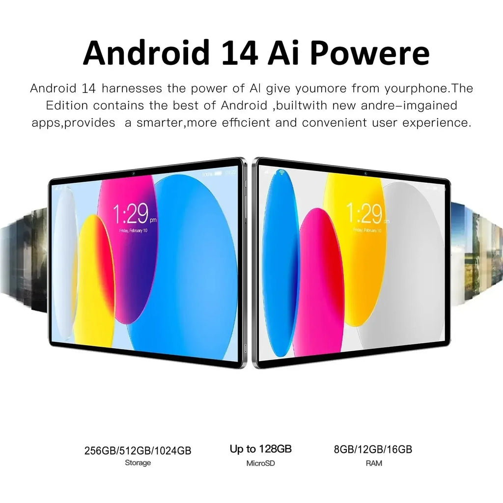 Tablette Pad 15 Pro Android 14 – 11" | Snapdragon 870 | 22Go+2To | 5G | 20000mAh