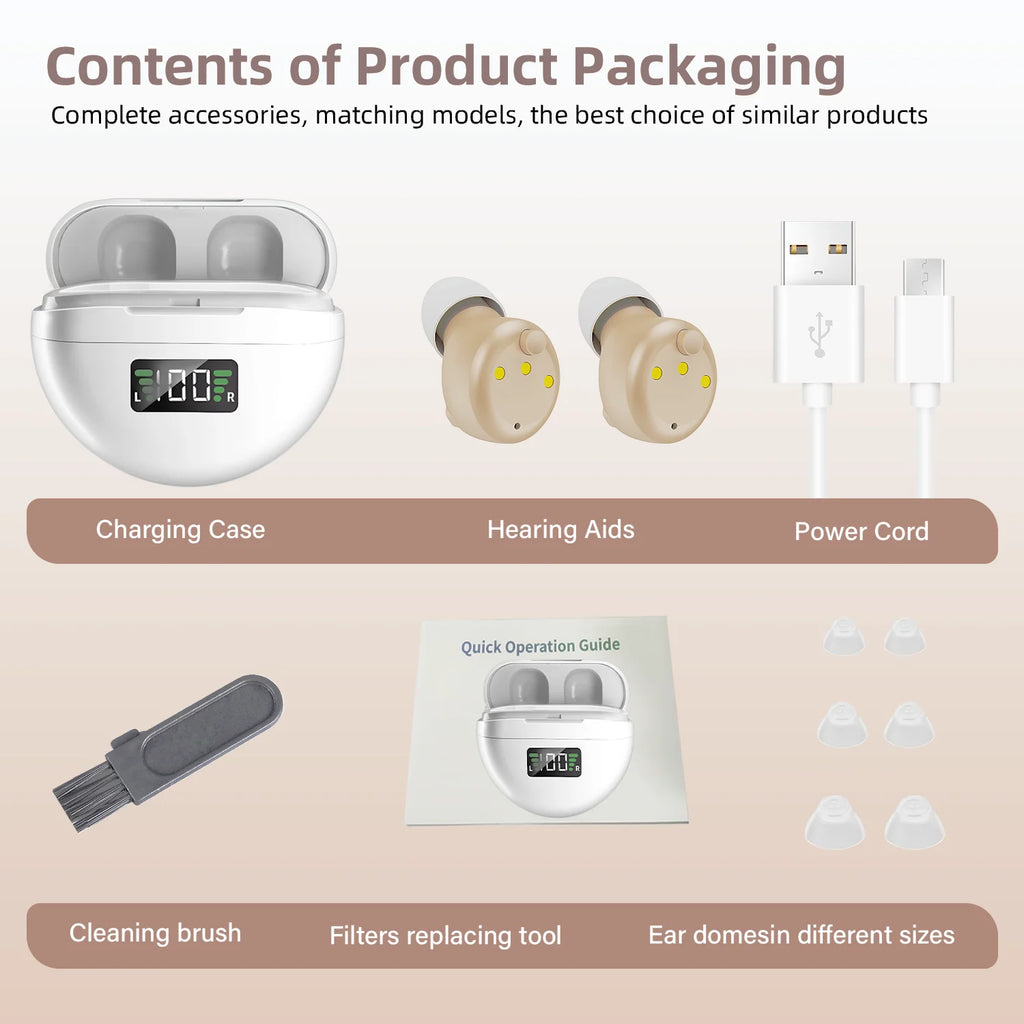 Aide Auditive Numérique Z-117 Quasi-Invisible – CLEVI Paris