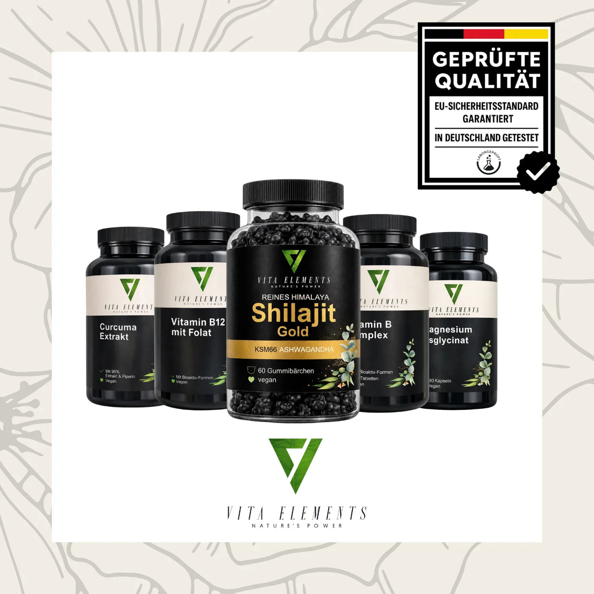 Shilajit Gold, 60 gommes à mâcher – CLEVI Paris