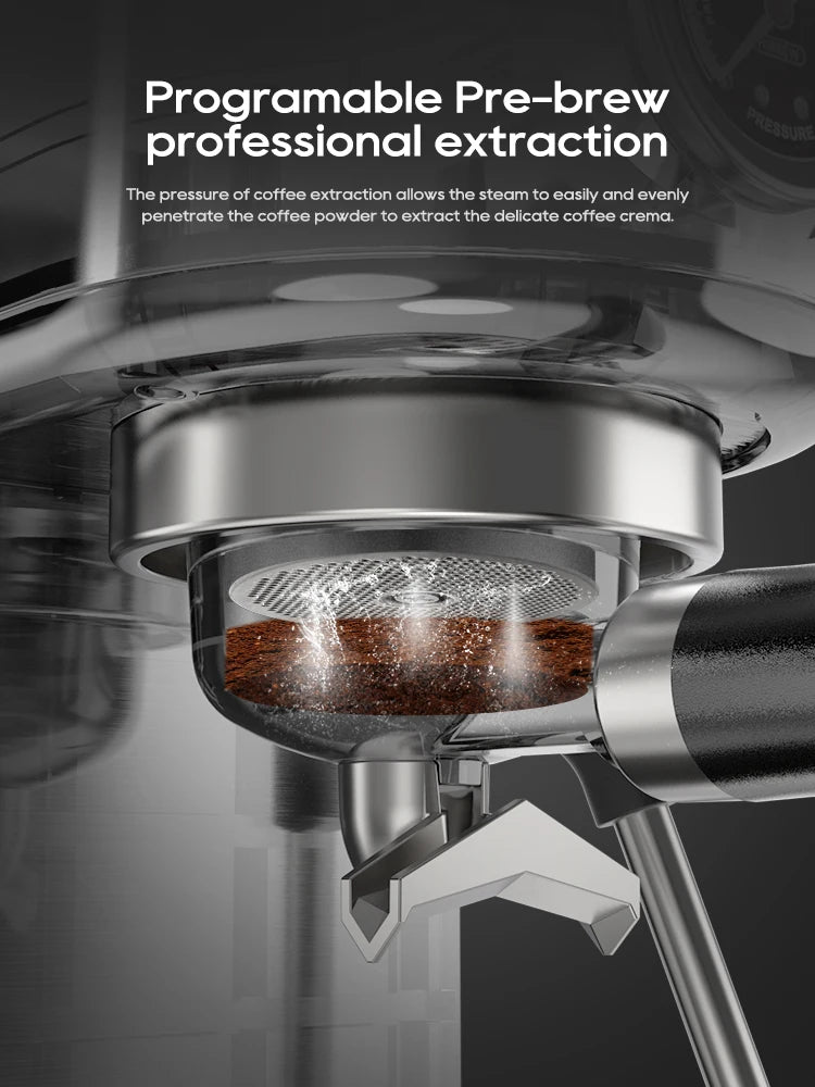 Machine à expresso HiBREW H10B semi-automatique – CLEVI Paris