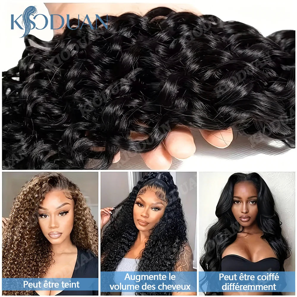 Extensions Cheveux Humains Bouclés Kinky Curly Remy Hair 15A – CLEVI Paris