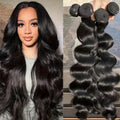 Extensions Cheveux Humains Brésiliens Lisses – Bundles Double Trame – CLEVI Paris