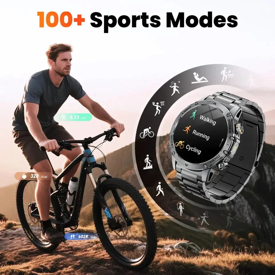 Montre GUHUAVMI AK87 AMOLED 1,7" IP68 170 Sports BT – CLEVI Paris
