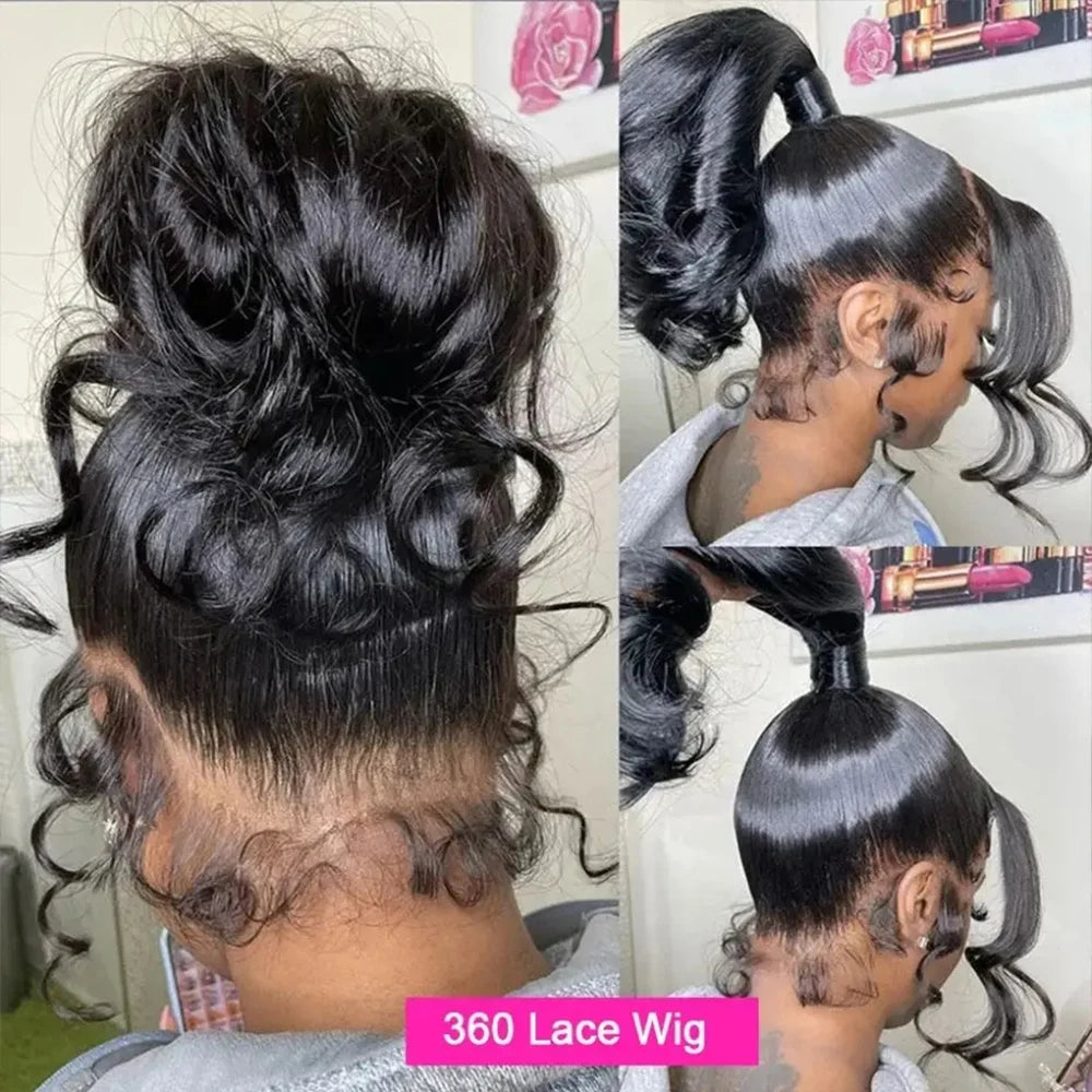 Perruque HD Lace Front Body Wave 100% Cheveux Humains 18-36 Pouces – CLEVI Paris