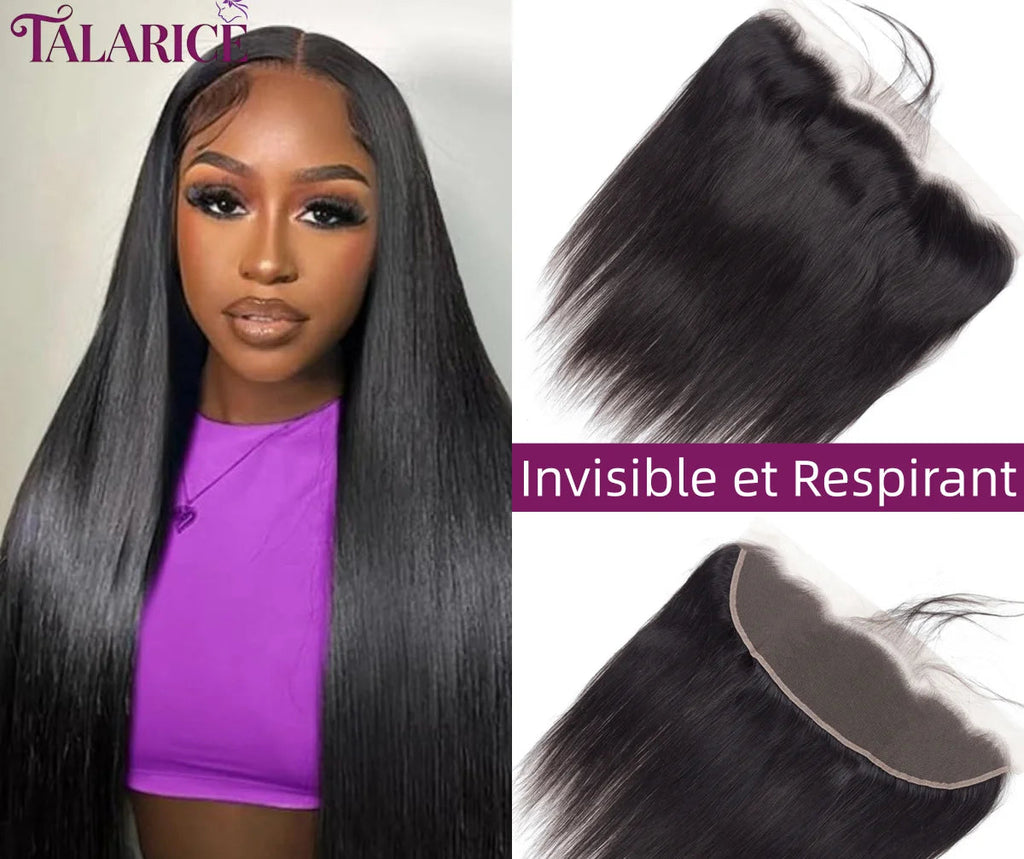 Closure Lace 13x4 Straight Remy Brésilienne – CLEVI Paris