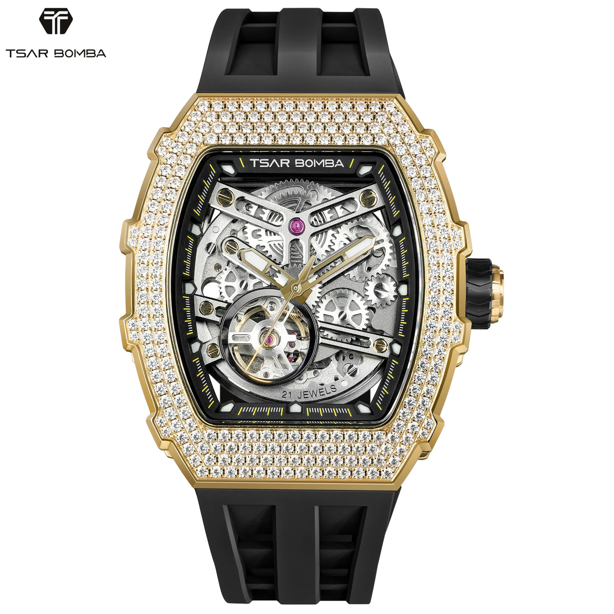 Montre mécanique TSAR BOMBA TB8208D – CLEVI Paris