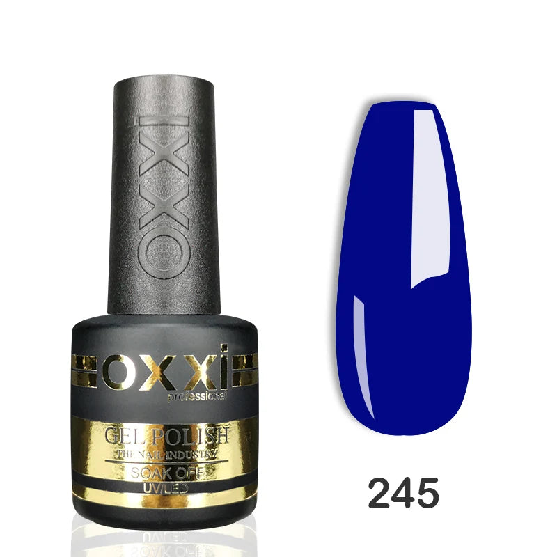 Vernis Gel Semi-Permanent OXXI 8ml – 60 Teintes UV/LED Longue Durée Nail Art Manucure – CLEVI Paris