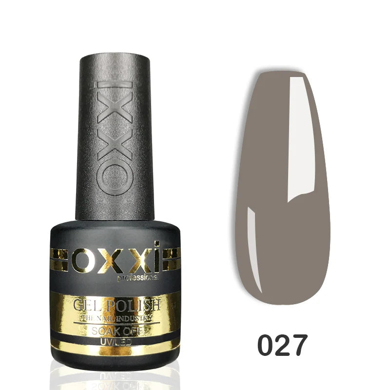 Vernis Gel Semi-Permanent OXXI 8ml – 60 Teintes UV/LED Longue Durée Nail Art Manucure – CLEVI Paris