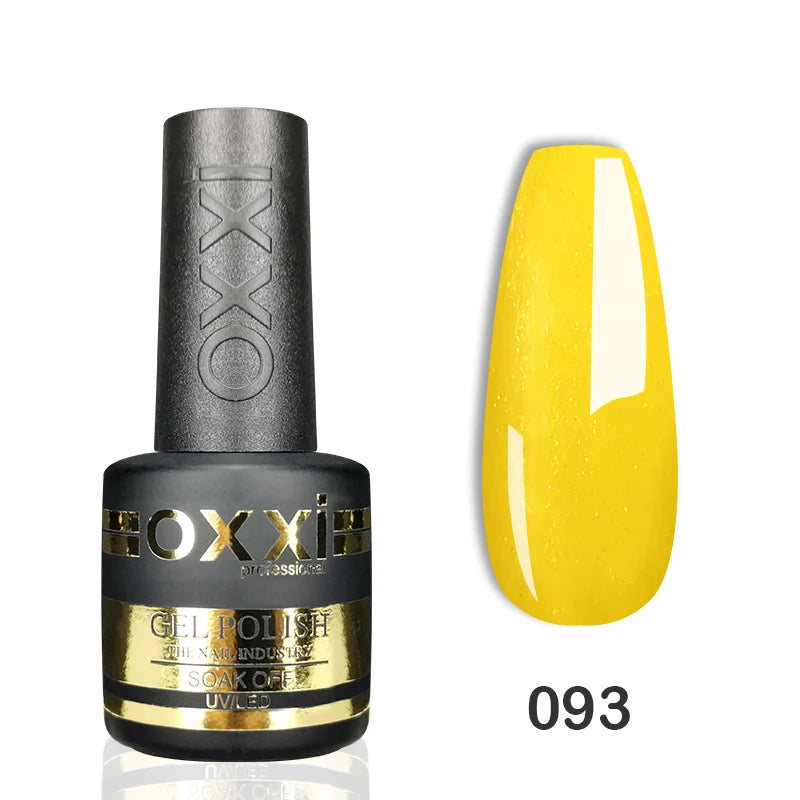 Vernis Gel Semi-Permanent OXXI 8ml – 60 Teintes UV/LED Longue Durée Nail Art Manucure – CLEVI Paris