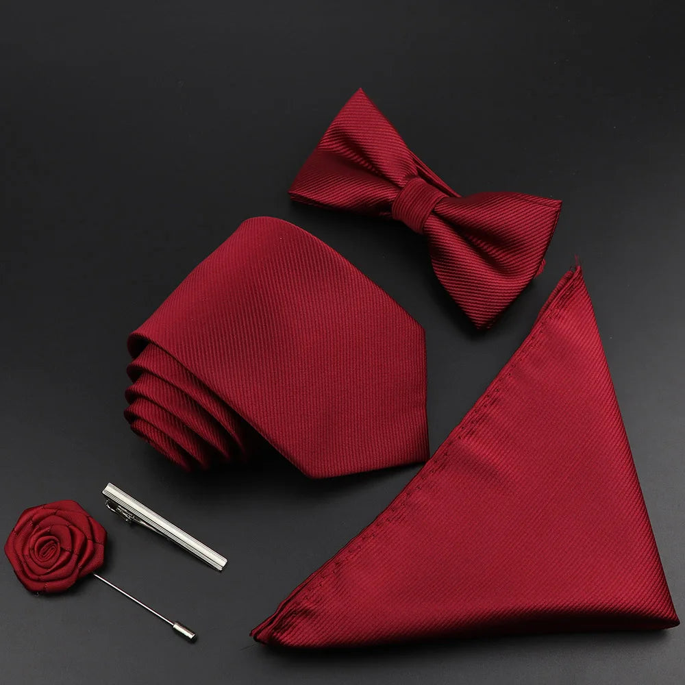 Ensemble cravate unisexe avec accessoires – CLEVI Paris
