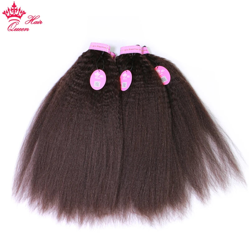 Mèches Brésiliennes Kinky Straight Virgin Hair 100% Humains | Yaki Straight | Lot 1, 3 ou 4 Mèches | 12-28 Pouces – CLEVI Paris