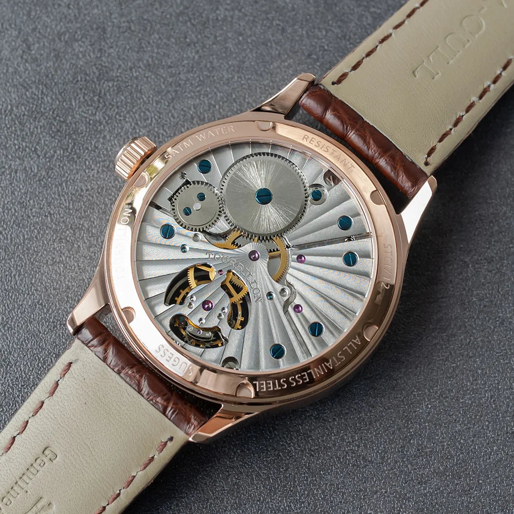 Montre Homme Tourbillon Manuel Édition Limitée Sugess S403C Seagull ST8230 – CLEVI Paris
