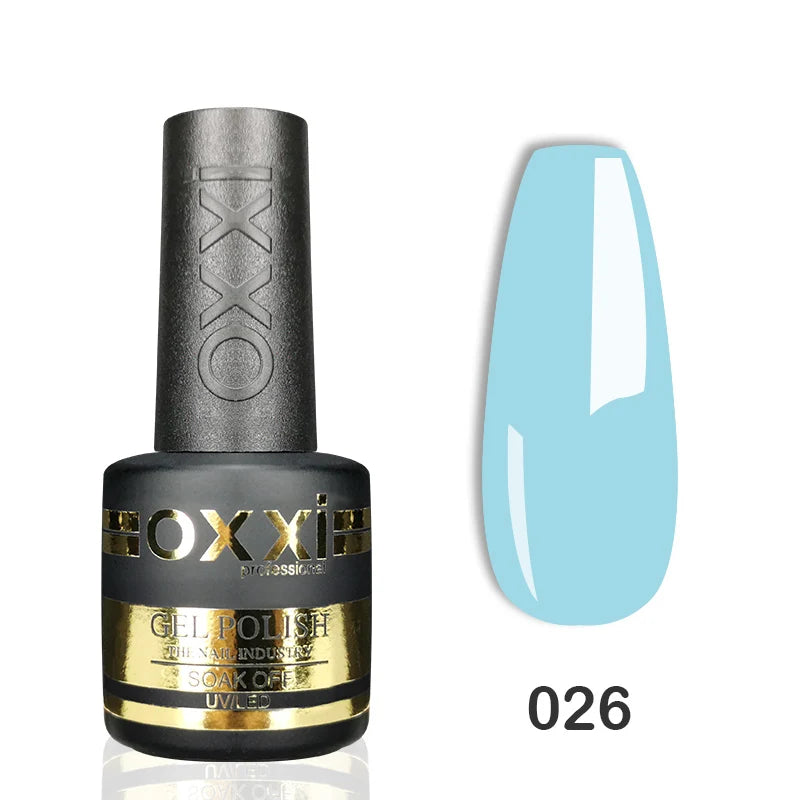 Vernis Gel Semi-Permanent OXXI 8ml – 60 Teintes UV/LED Longue Durée Nail Art Manucure – CLEVI Paris