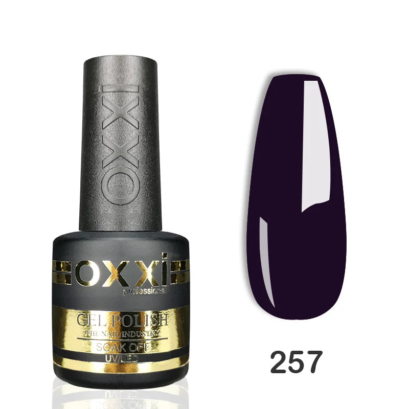 Vernis Gel Semi-Permanent OXXI 8ml – 60 Teintes UV/LED Longue Durée Nail Art Manucure – CLEVI Paris