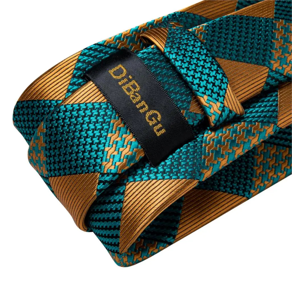 Coffret cravate homme paisley, pochette et boutons – CLEVI Paris