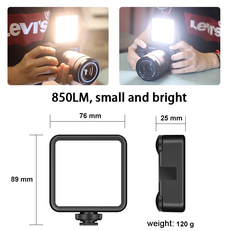 Lampe LED bicolore Ulanzi VL81 – CLEVI Paris