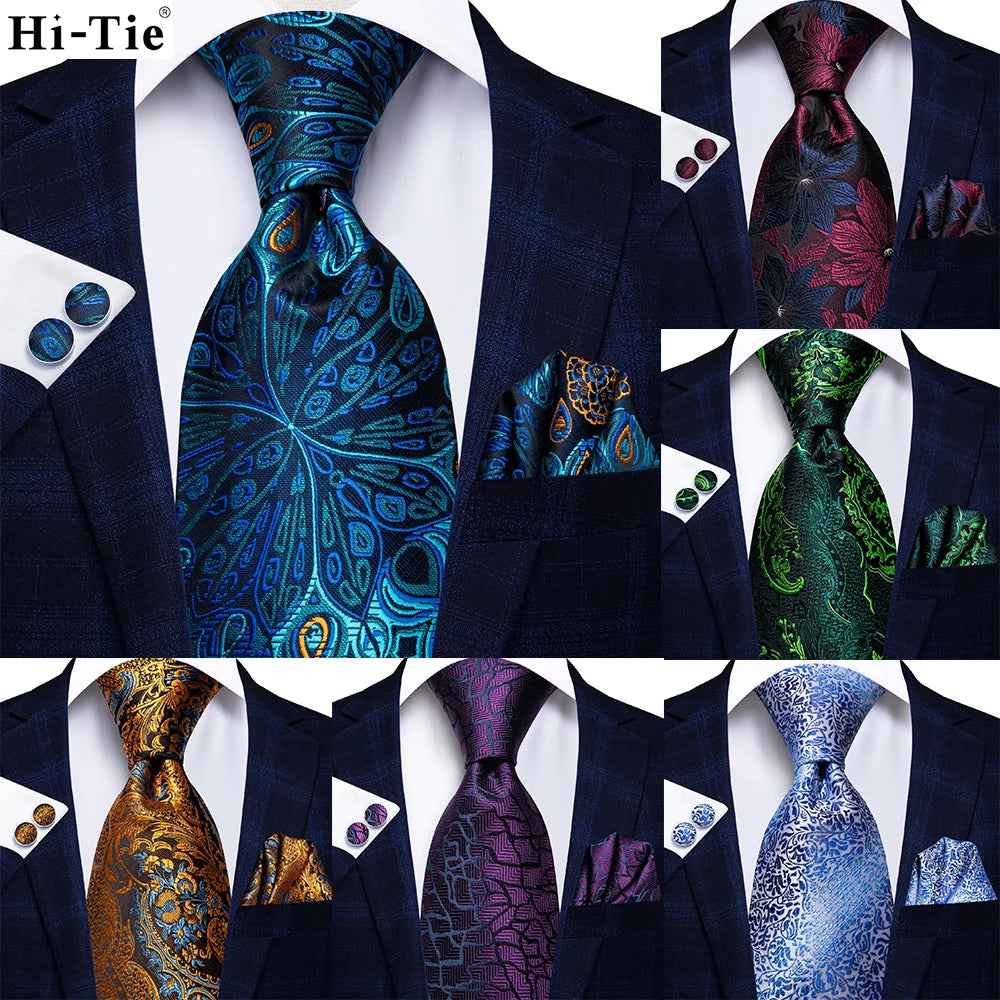 Ensemble cravate homme paisley – CLEVI Paris