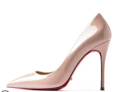 Escarpins Femme Talons Aiguilles Bout Pointu | Marron, Noir, Nude, Gris, Vert Jade – CLEVI Paris