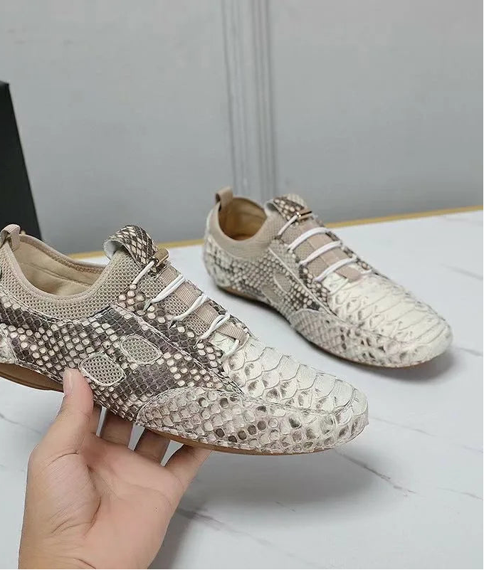 Sneakers basses homme grises – CLEVI Paris