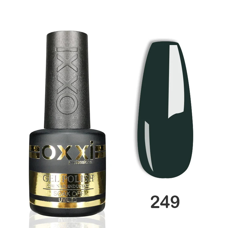 Vernis Gel Semi-Permanent OXXI 8ml – 60 Teintes UV/LED Longue Durée Nail Art Manucure – CLEVI Paris