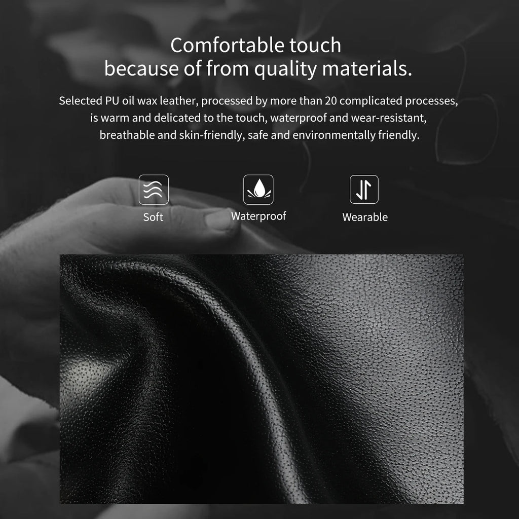 Portefeuille Slim Homme Anti-RFID Cuir PU Léger Boîte Cadeau – CLEVI Paris