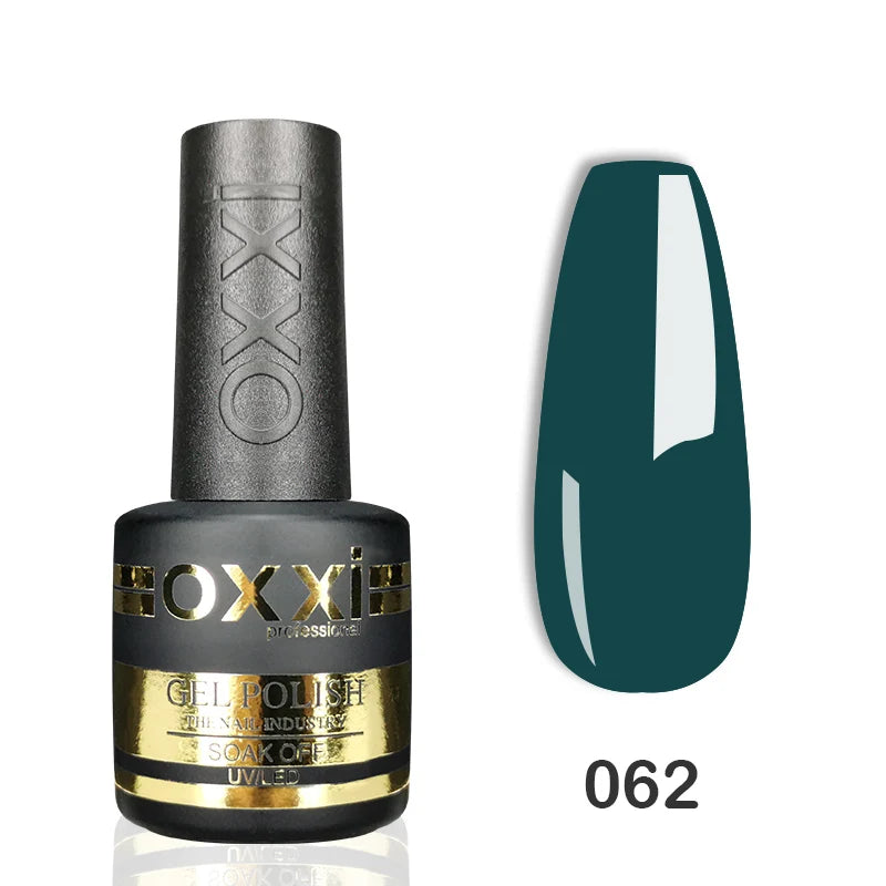 Vernis Gel Semi-Permanent OXXI 8ml – 60 Teintes UV/LED Longue Durée Nail Art Manucure – CLEVI Paris