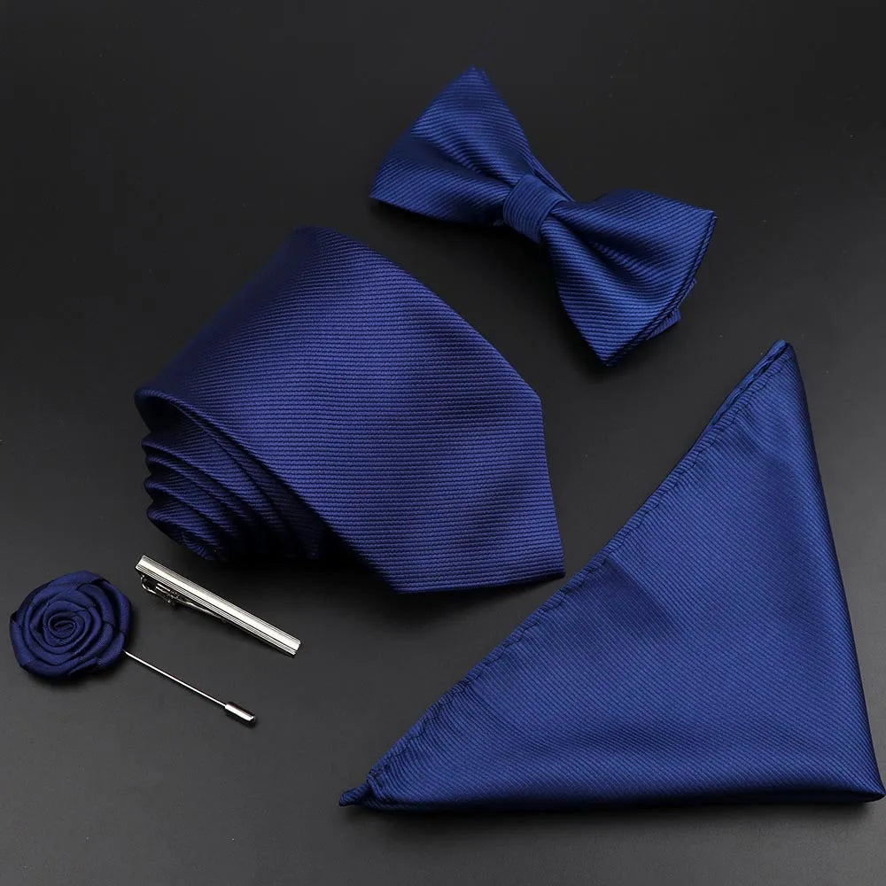 Ensemble cravate unisexe avec accessoires – CLEVI Paris