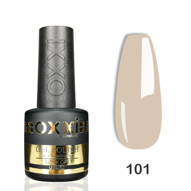 Vernis Gel Semi-Permanent OXXI 8ml – 60 Teintes UV/LED Longue Durée Nail Art Manucure – CLEVI Paris