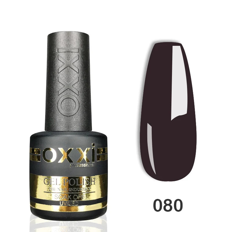 Vernis Gel Semi-Permanent OXXI 8ml – 60 Teintes UV/LED Longue Durée Nail Art Manucure – CLEVI Paris